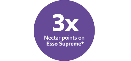 3x points on Nectar points on Esso Supreme+