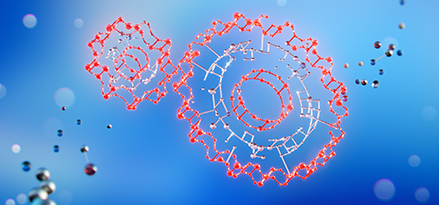 red premium molecules creating 2 cogs