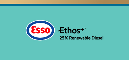 Esso Ethos ⁺™ 25% Renewable Diesel Logo